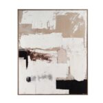 Andrea House - Χειροποίητος Πίνακας Ζωγραφικής Abstract Madurai 80x100cm