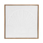Andrea House - Χειροποίητος Πίνακας Ζωγραφικής Shelll Abstract 40x40cm