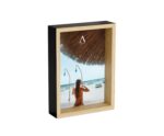 Andrea House - Ξύλινη Κορνίζα 13x18cm Black/Natural Wood
