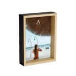Andrea House - Ξύλινη Κορνίζα 13x18cm Black/Natural Wood