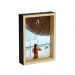 Andrea House - Ξύλινη Κορνίζα 13x18cm Black/Natural Wood