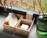 Andrea House - Σετ 3 Κουτιά Ανοιχτής Αποθήκευσης Bamboo - Image 3
