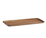 Andrea House - Παραλληλόγραμμο Πιάτο Acacia 40x17cm