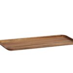Andrea House - Παραλληλόγραμμο Πιάτο Acacia 40x17cm