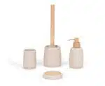 Andrea House - Ποτηράκι Για Οδοντόβουρτσες Beige Sandstone - Image 2