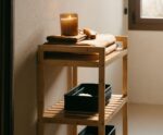 Andrea House - Τρόλει Μπάνιου 3 Επιπέδων Nordic Bamboo - Image 3