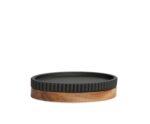 Andrea House - Βάση Για Σαπούνι Wood/Black