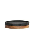 Andrea House - Βάση Για Σαπούνι Wood/Black