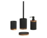 Andrea House - Αντλία Για Σαπούνι Wood/Black - Image 4