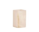 Andrea House - Μαρμάρινο Ποτηράκι Για Οδοντόβουρτσες White/Beige Marble