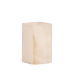 Andrea House - Μαρμάρινο Ποτηράκι Για Οδοντόβουρτσες White/Beige Marble