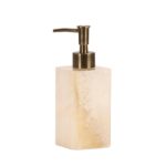 Andrea House - Μαρμάρινη Αντλία Για Σαπούνι White/Beige Marble