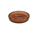 Andrea House - Βάση Για Σαπούνι Brown Glass Stripes - Image 2