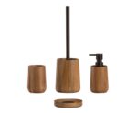 Andrea House - Στρογγυλή Βάση Για Σαπούνι Acacia Wood - Image 2