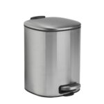 Andrea House - Κάδος Μπάνιου Stainless Steel 5L