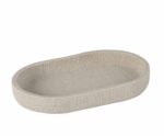 Andrea House - Δίσκος Μπάνιου Textured Beige - Image 2