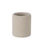 Andrea House - Ποτηράκι Για Οδοντόβουρτσες Textured Beige