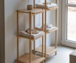 Andrea House - Ραφιέρα Μπάνιου 3 Επιπέδων Bamboo 87cm - Image 3