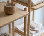 Andrea House - Ραφιέρα Μπάνιου 3 Επιπέδων Bamboo 87cm - Image 4