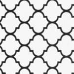 Artsy Mats - Αντιολισθητικό Πατάκι Μπάνιου BlackTrellis White Stone 39x60cm - Image 2