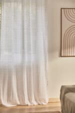 Calma House - Έτοιμη Κουρτίνα Plumeti Multicolour 140x280cm