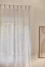 Calma House - Έτοιμη Κουρτίνα Plumeti Multicolour 140x280cm - Image 3