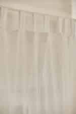 Calma House - Έτοιμη Κουρτίνα Plumeti White 140x280cm - Image 4