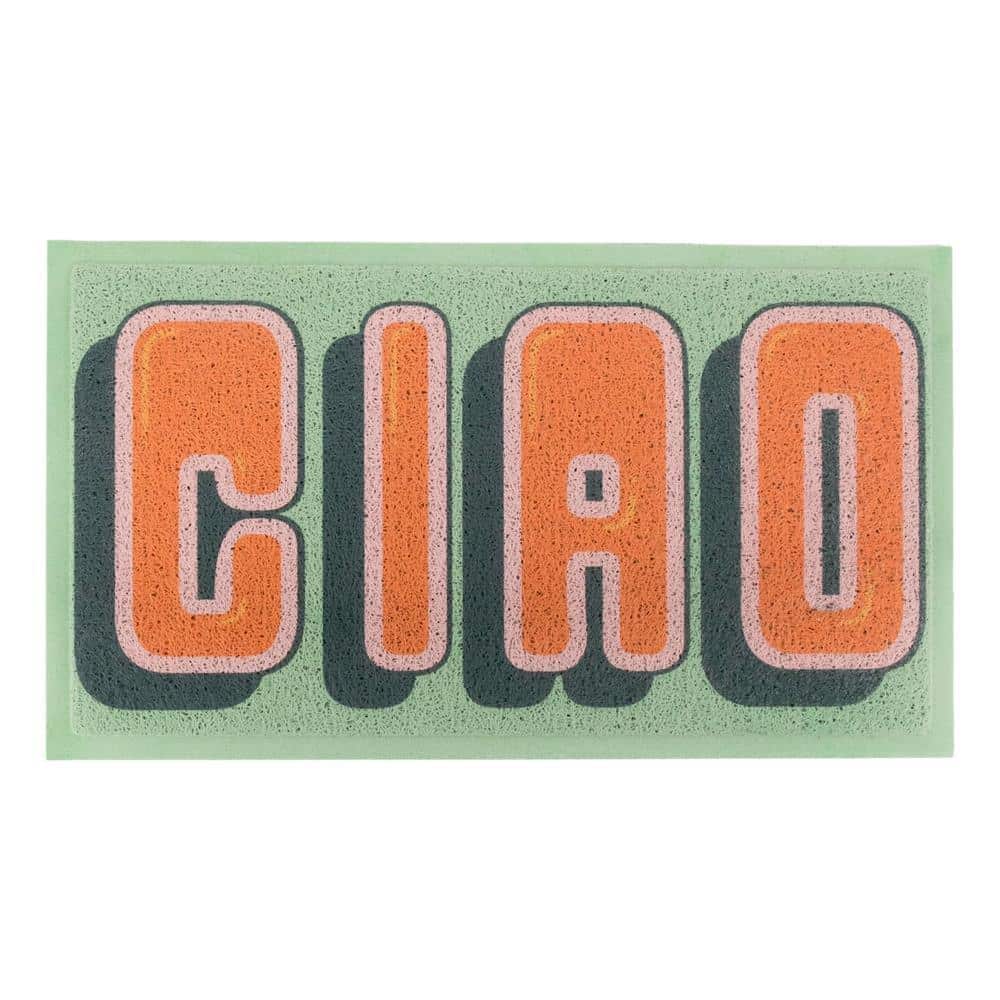 DMW-CIAO-7040 Artsy Mats - Χαλάκι Εισόδου Green Ciao 70x40cm - Image 1
