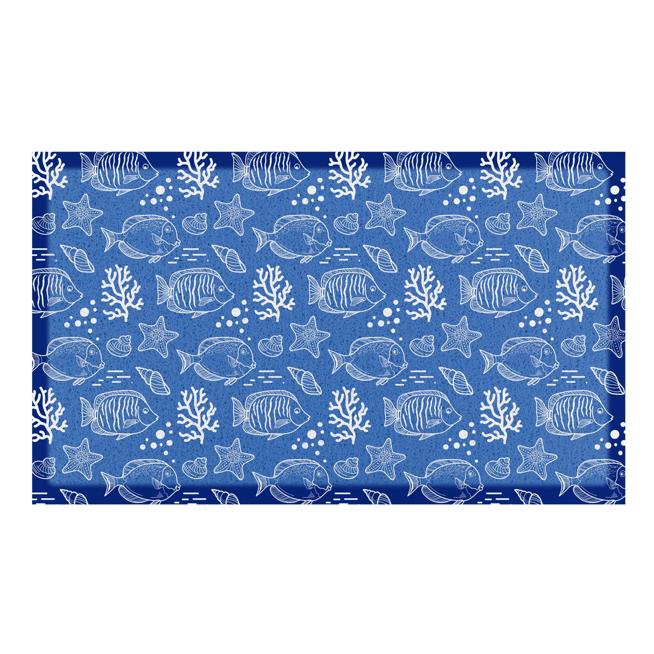 DMW-FISH-7040_2 Artsy Mats - Χαλάκι Εισόδου Fish 70x40cm - Image 1