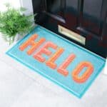 Artsy Mats - Χαλάκι Εισόδου Blue Hello 70x40cm - Image 3