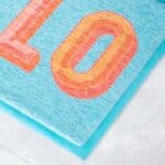 Artsy Mats - Χαλάκι Εισόδου Blue Hello 70x40cm - Image 2
