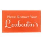 Artsy Mats - Χαλάκι Εισόδου Please Remove Your Louboutins 70x40cm