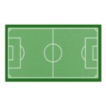 Artsy Mats - Χαλάκι Εισόδου Football Pitch 70x40cm