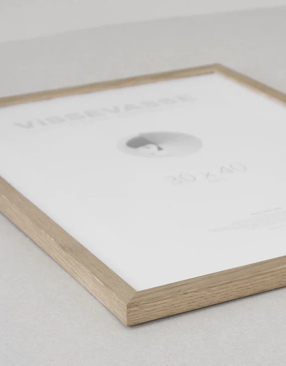 Frame_close_up_-_oak._LowRes_575x Vissevasse - Ξύλινη Κορνίζα 15x21cm Solid Oak - Image 1