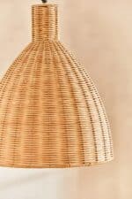 Calma House - Κρεμαστό Φωτιστικό Cane Wicker 38x43cm - Image 5