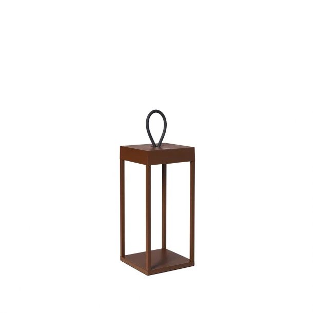 Lucerna-30-corten-batteri-lanterne-LOOM-Design.w610.h610.fill-1 Loom Design - Φανάρι LED Lucerna 30 Corten - Image 1