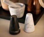 Andrea House - Σετ Αλάτι-Πιπέρι Marble Black/White - Image 3
