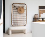 Andrea House - Παγκάκι Με Ύφασμα Boucle 110cm - Image 6