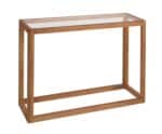 Andrea House - Κονσόλα Oak Wood Glass