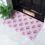 Artsy Mats - Χαλάκι Εισόδου Pink Floral Pattern 70x40cm - Image 2