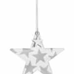 Raeder - Γυάλινο Στολίδι Silver Stars