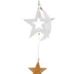 Raeder - Κρεμαστό Διακοσμητικό Golden Star Pendant White Star - Image 2