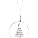 Raeder - Μεταλλικό Διακοσμητικό Christmas Tree Silver