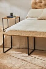 Calma House - Χειροποίητο Παγκάκι Braid Natural 45x120cm - Image 7