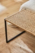 Calma House - Χειροποίητο Παγκάκι Braid Natural 45x120cm - Image 5