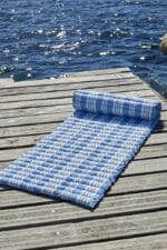 Calma House - Στρωματάκι Για Ξαπλώστρα/Παραλία Malgrat Blue 60x175cm - Image 4