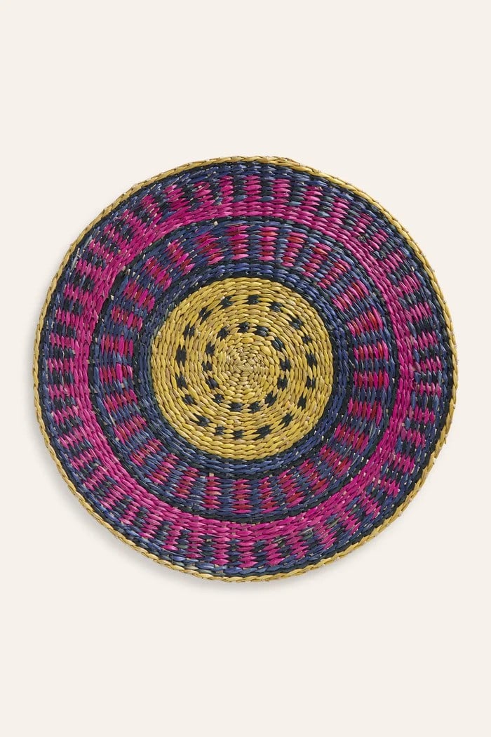 SS24P_COLISEO38MUL-1 Calma House - Σουπλά Coliseo Multicolour 38cm - Image 1