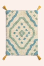 Calma House - Βαμβακερό Πατάκι Μπάνιου Turk Turquoise 50x70cm - Image 2