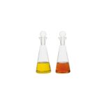 Andrea House - Γυάλινο Σετ Για Λάδι & Ξύδι Ball-Shaped Anti-Drip 200ml