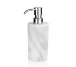 Andrea House - Αντλία Για Σαπούνι White Marble/Silver